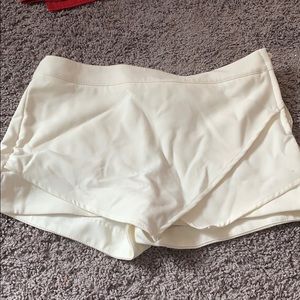 White Shorts